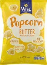 Wise Foods Air Popped Butter Popcorn 6 oz. Bag (6 Bags) - £32.36 GBP