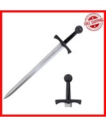 Stylish 21-Inch Silver Foam Sword - Safe Play Prop for Costumes &amp; Collec... - $714.02 MXN
