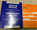 2002 Dodge RAM Camion Diesel 2500 3500 Servizio Shop Riparazione Manuale... - £180.60 GBP