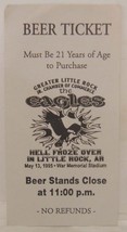 The Eagles / Glenn Frey - Vintage 1995 Unused Whole Beer Ticket Little Rock Ar. - £7.86 GBP