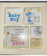 Frame Front 80 Page Pocket Album in Baby Photo Picture Album Wooden Picture - £15.59 GBP
