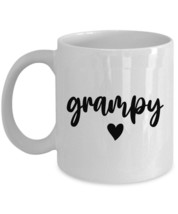Funny Grampy Vintage Coffee Mug Hug Love Grampy Heart Cup Mother Christm... - $14.68+