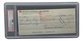 Maurice Richard Signed Montreal Canadiens  Bank Check #42 PSA/DNA - £193.83 GBP