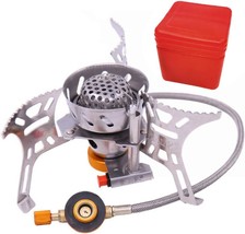Airoka 3900W Windproof Backpacking Stove Outdoor Camping Stove With Piezo - £28.43 GBP