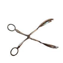 International Silver Company Scissor Salad Tongs 10.5&quot; Silverplated VTG ... - £9.46 GBP