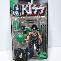 McFarlane Kiss PETER CRISS Ultra Action Figure Drumstick Missiles Record Album - £31.18 GBP