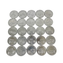 Sunoco Antique Car Coin Collection~Series 1 ~Complete Set Of 25 - £11.90 GBP