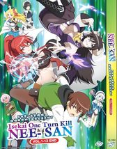 DVD Anime Isekai One Turn Kill Nee-San (Volume 1-12 End) English subtitle - £52.62 GBP