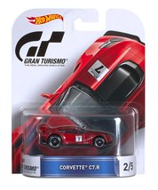 Hot Wheels Retro Entertainment Gran Tourismo Corvette C7-R (Maroon) Die-Cast Veh - £21.18 GBP