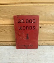 20,000 Words Vintage 1951 Pocket Book Dictionary - $30.99