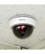 New Top Quality Fake Dummy Dome CCTV Security Camera Flashing LED Indoor... - $17.33