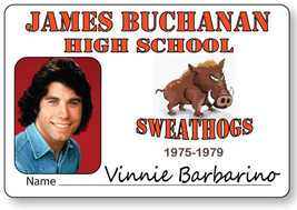 Vinnie Barbarino Welcome Back Kotter Badge Halloween Costume Magnet Back Cosplay - $16.24