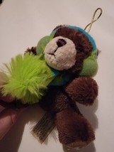 Vintage Hug Fun Small Plushie Plush Stuffed Toy Christmas Holiday Teddy ... - $19.34