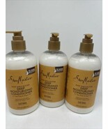 (3) Shea Moisture Raw Shea Deep Moisturizing Conditioner Hair Argan Oil ... - $19.99