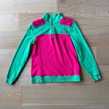 Vineyard Vines Shep 1/4 Zip Pullover Watermelon Medium - $29.99