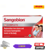 1 X Sangobion Replenishes Iron Stores &amp; Hemoglobin Level For Anemia 100&#39;... - £62.08 GBP