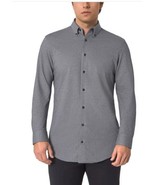 Modern Ambition Mens Shirt Dark Blue Casual Long Sleeve Sports Button-Up... - $59.64 CAD