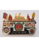 Great Circus Parade Pin Tac Asia Wagon July 13, 2003 Milwaukee WI  1 1/4... - £11.54 GBP