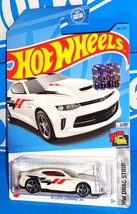 Hot Wheels 2023 Factory Set HW Drag Strip #135 &#39;18 COPO Camaro SS White w/ MC5s - £3.91 GBP