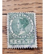 Netherlands Stamp Queen Wilhelmina 5c Used 147 - $1.99