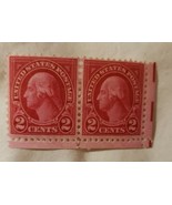 Rare (2) Stamps USA George Washington Red 2 Cent MNH unused - £716.79 GBP
