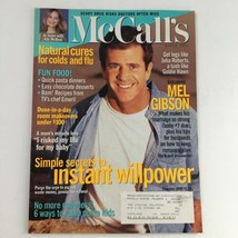 McCall&#39;s Magazine February 1999 Mel Gibson, Ally McBeal &amp; Julia Roberts - £10.10 GBP