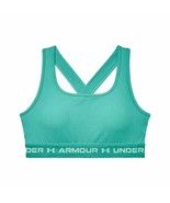 Sports Bra Under Armour  Crossback Mid Aquamarine - £61.95 GBP