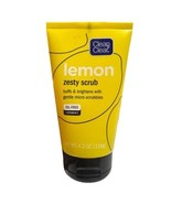 Clean & Clear Lemon Zesty Brightening Oil-Free Facial Scrub, Vitamin C, 4.2 Oz. - $24.99