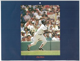 1985 Boston Red Sox Pinup Photo Jim Rice - £1.56 GBP