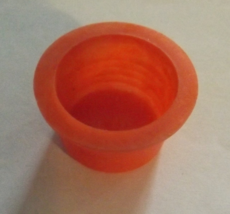8 Red Plastic Stoppers - S.S. White 640 - 1&quot; - $4.75