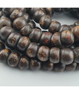 Vintage Tibetan Yak Bone (Buffalo) Beads Beaded Necklace 10mm - $524.58 MXN