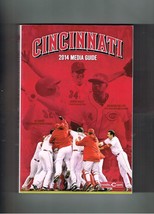 2014 Cincinnati Reds Media Guide MLB Baseball Bruce Frazier Votto Hamilton - £27.25 GBP