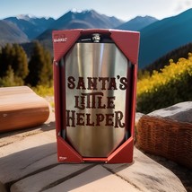 Flask &quot;SANTAS HELPER&quot; MEGA FLASK 64 OZ. -Barrel NO. 72 - SANTAS LITTLE H... - $27.72