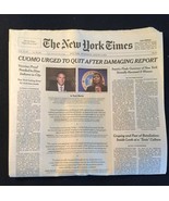 New York Times August 4 2021 CUOMO URGED TO QUIT AFTER DAMAGIND REPORT -... - $8.99