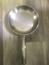 Wolfgang Puck 10” Omelette Pan Saute Skillet Stainless Steel 18-10 - £15.78 GBP