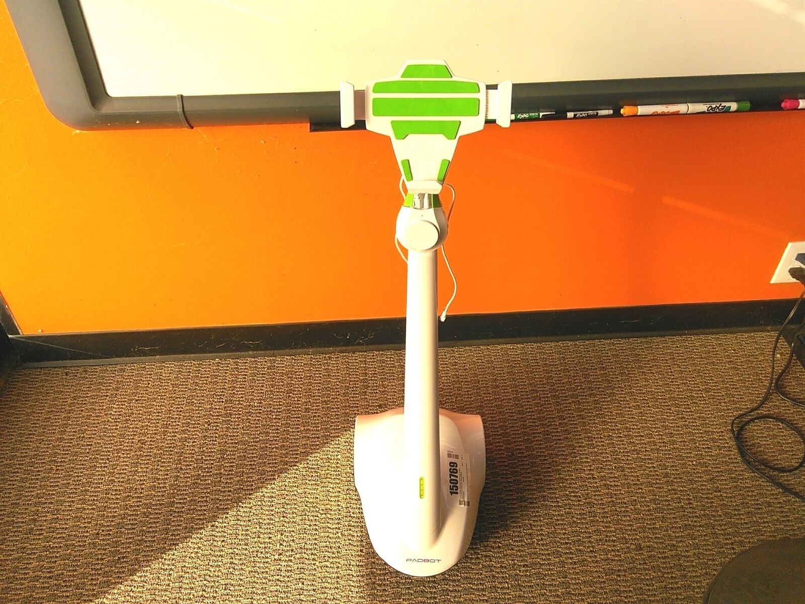 Power Tested Only Inbot Technology PadBot Teleconference Robot No Charge... - $256.03