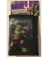 Teenage Mutant Ninja Turtles Tri Fold Wallet With Zipper Compartment - NEW - £10.22 GBP