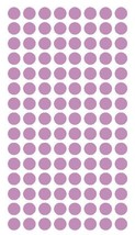 1/4&quot; LILAC Round Color Coding Inventory Label Dots Stickers MADE IN USA  - £1.56 GBP+