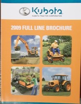 2009 Kubota Equipment Full Line Catalog - £7.97 GBP