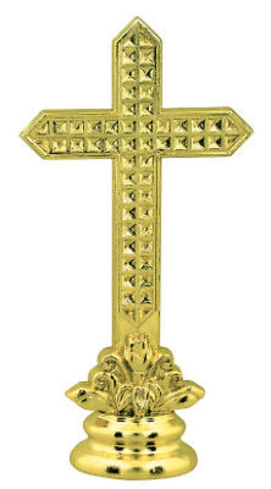 Primary image for Cross Figure Religious Bible VBS Communion Trophy Award LOW AS $2.99 ea T-136