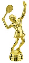 Female Tennis Figure Player Sport Match Game Trophy Award LOW AS $2.99 ea T-177 - $0.99+