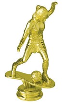 Female Soccer Figure Game Sport Team Player Trophy Award LOW AS $2.99 ea T-170 - $0.99+