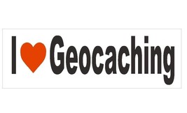 Geocaching Bumper Sticker or Helmet Sticker Treasure Hunt #D274 - $1.39+
