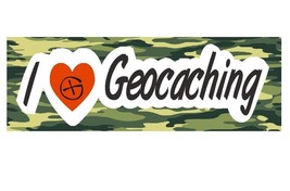Geocaching Bumper Sticker or Helmet Sticker #D211 Logo Swag Treasure Hunt - $1.39+
