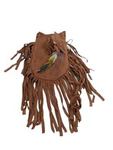 Terrapin Trading Fair Trade Native American Inspired Leather Pouch Medicine Pain - £19.38 GBP