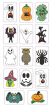 Halloween Spooky Label Sticker Decal CRAFTS Teachers SCHOOLS Made In  US... - £0.77 GBP+