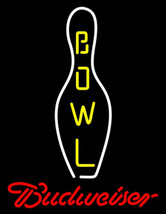 Budweiser Bowling Pin Neon Sign - £558.89 GBP