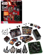 Star Wars The Force Awakens: 6-in-1 Game Collection Birthday Game Activities! - £12.11 GBP