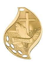 Religious Medal Award Trophy With Free Lanyard FM215 School Team Sports Church - $0.99+