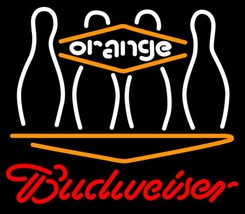 Budweiser Bowling Orange Neon Sign - $699.00